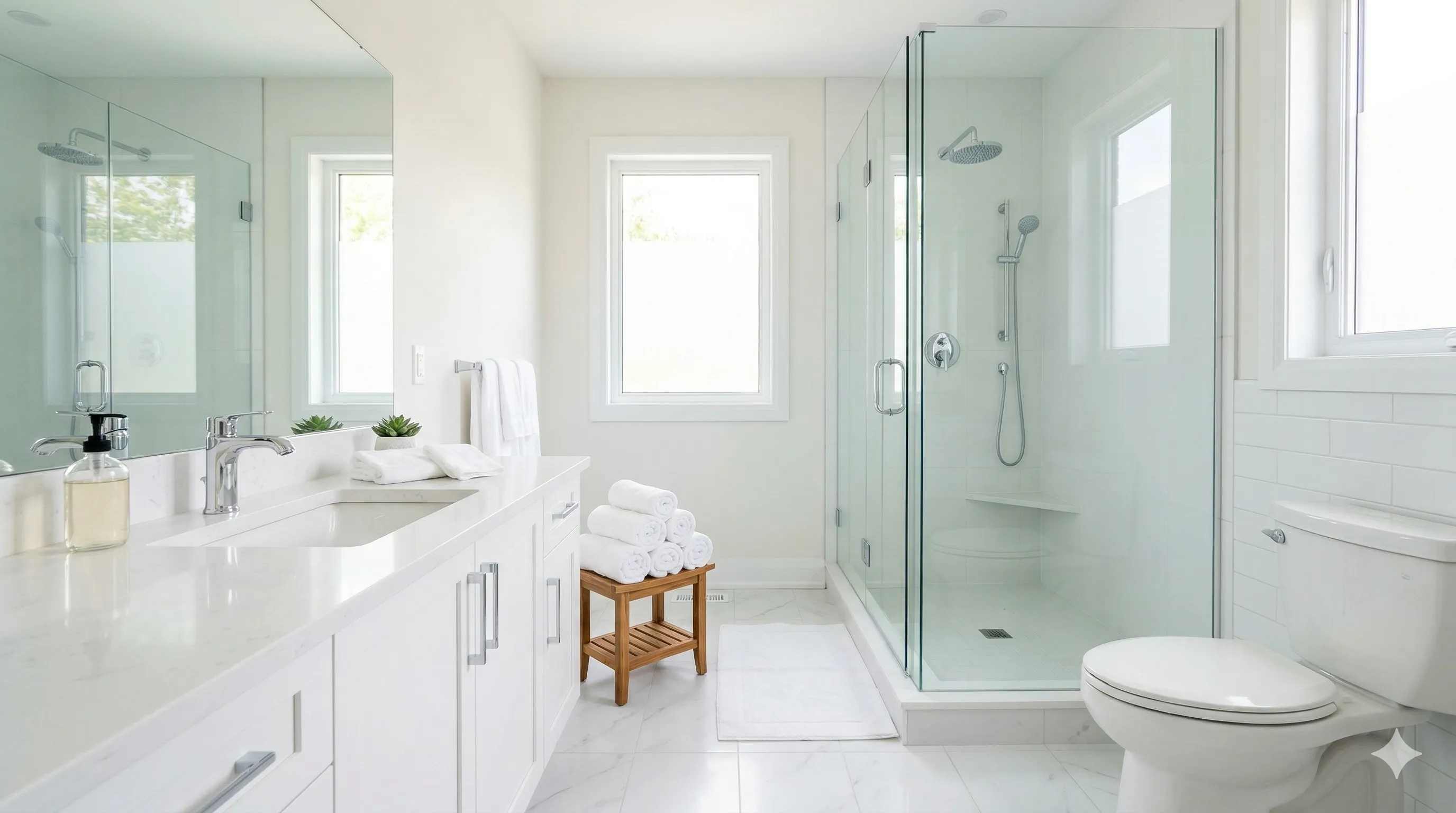 Sparkling Clean Bathroom